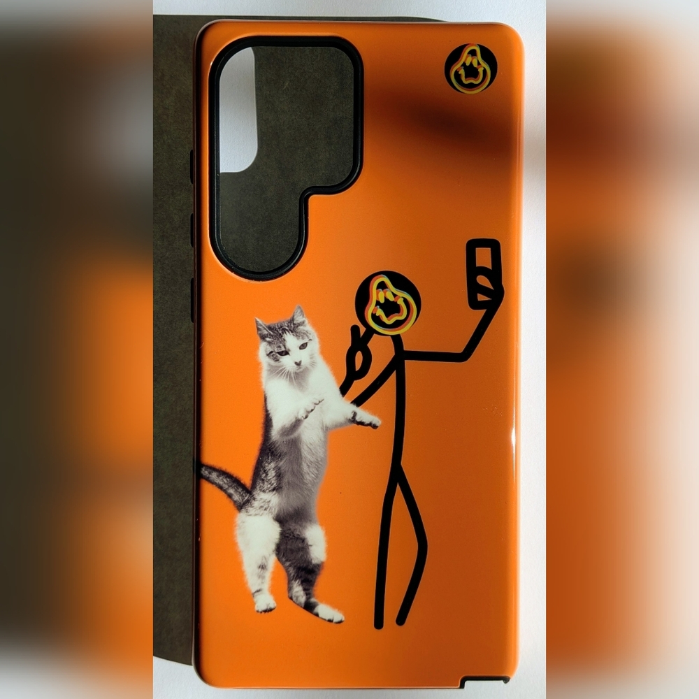 Orange Cat Selfie Phone Case